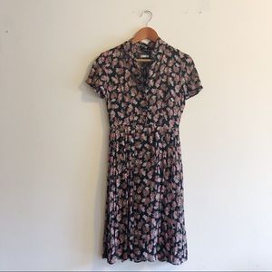 Reformation Floral Shirt Dress